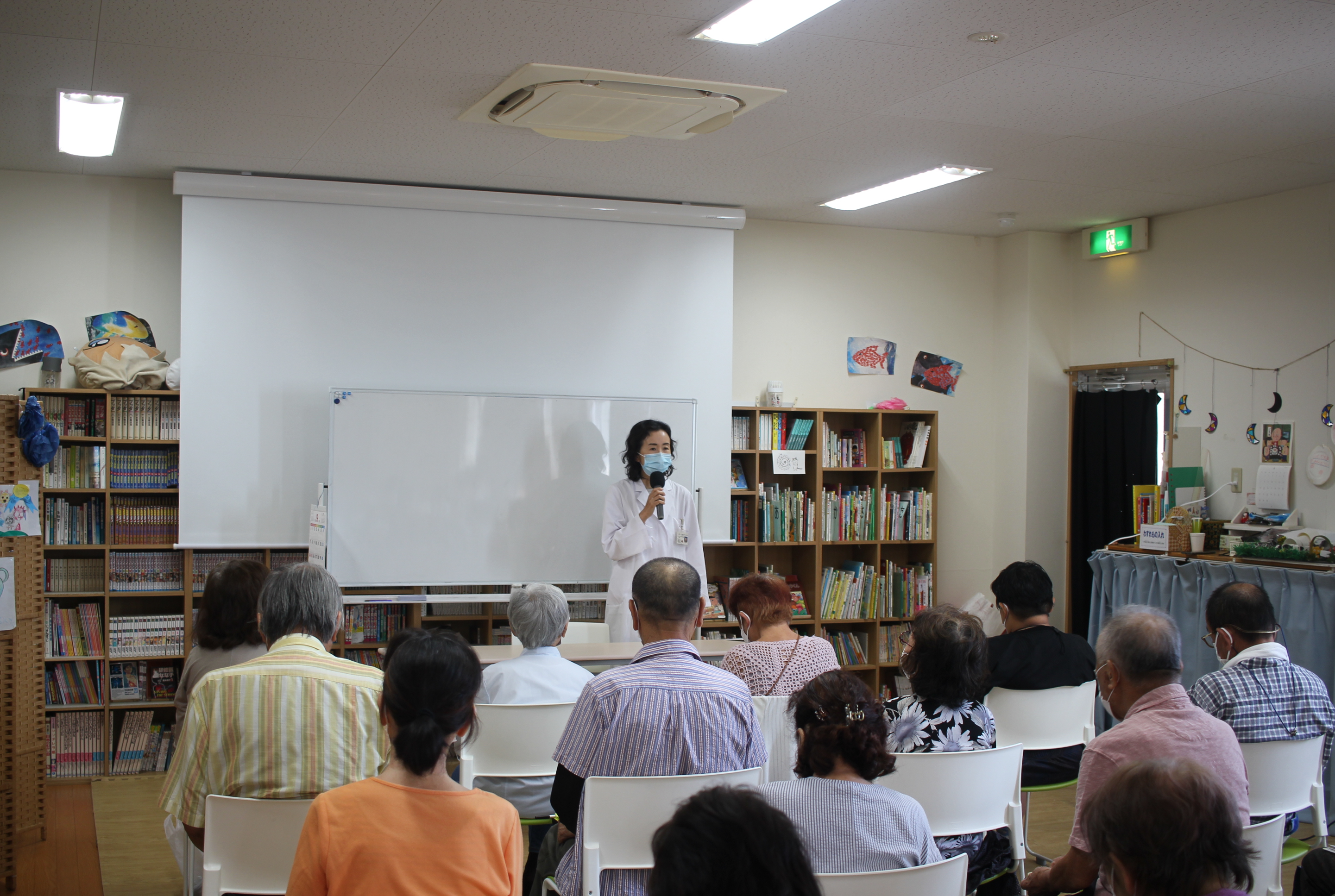 耒海先生による講義