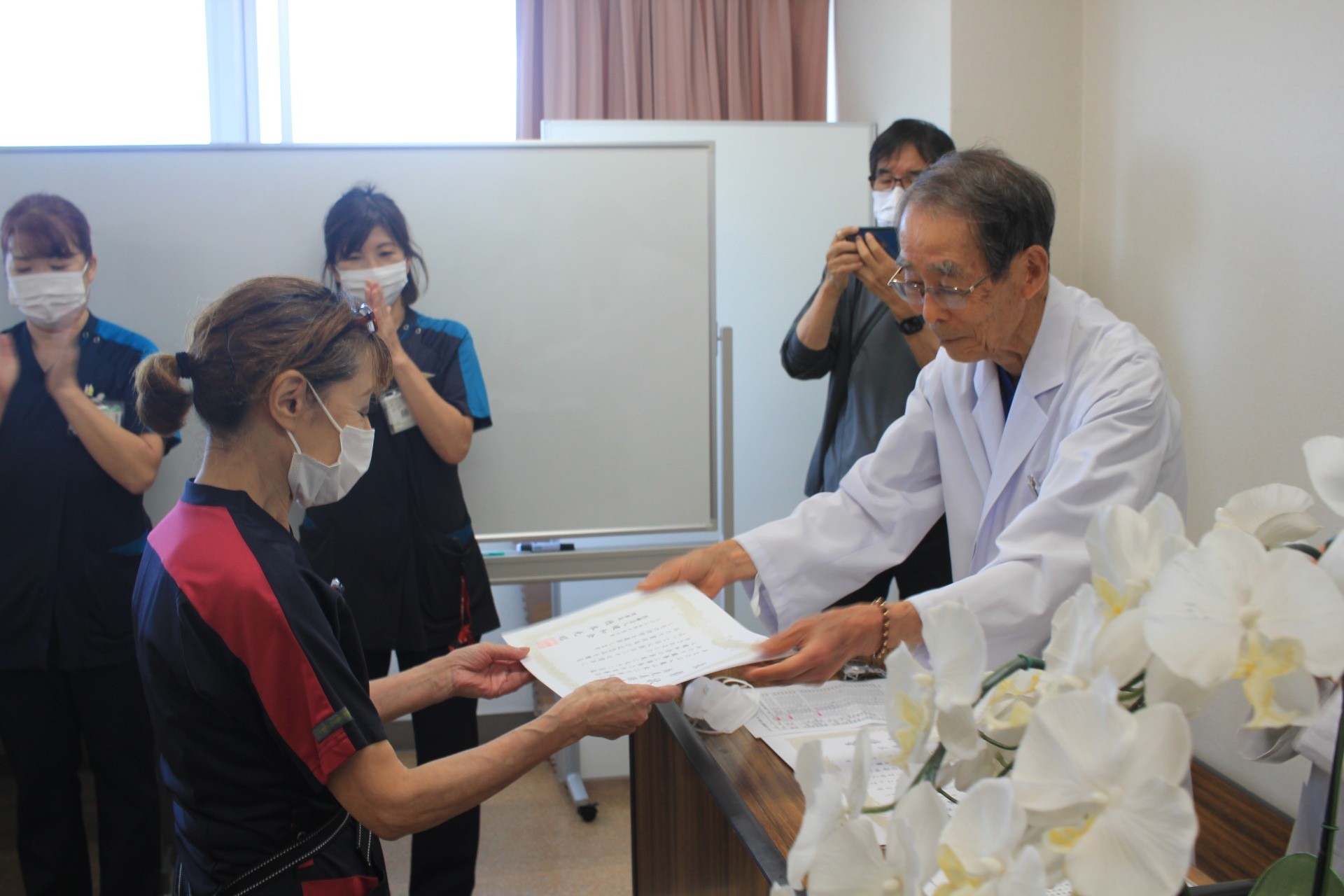 2025年度の永年勤続表彰が行われました